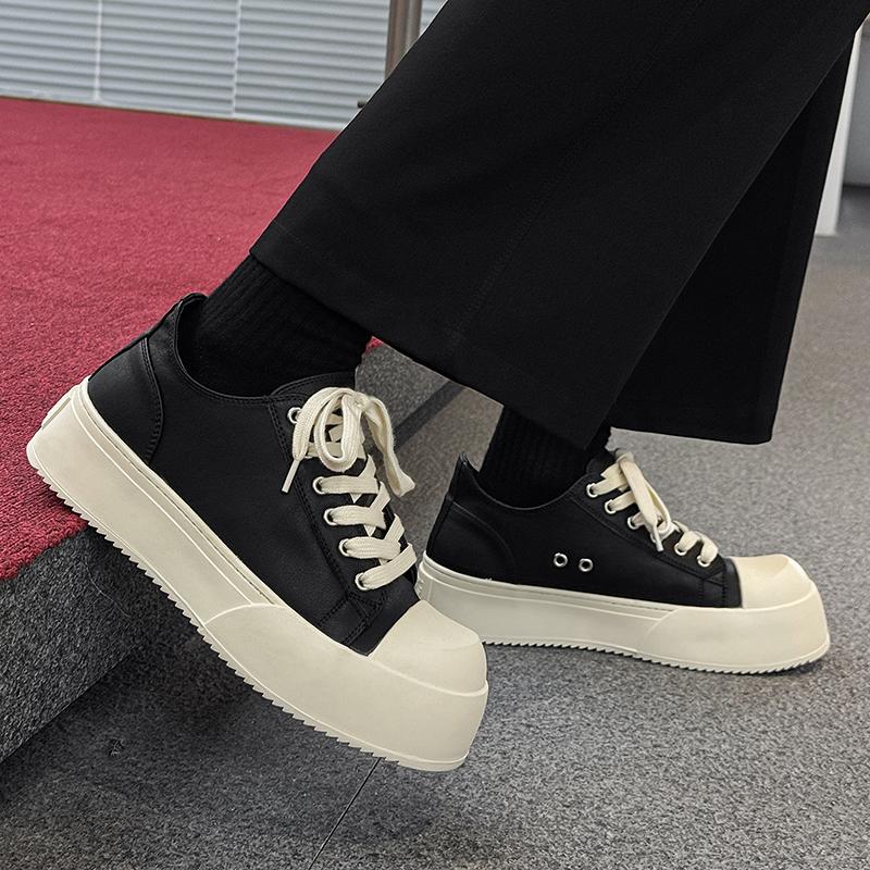 Fashion Black casual men's shoes Minimalist and comfortable style Outdoor Street Trendy Youth Hot selling classic Board shoes New