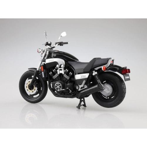Aoshima Bunka Kyozai (AOSHIMA) Skynet 1/12 Scale Complete Motorcycle Yamaha Vmax Black 2