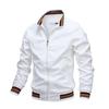Autumn Men's Stand Collar Casual Zipper Jacket Outdoor Sports Coat Windbreaker Jacket for Men