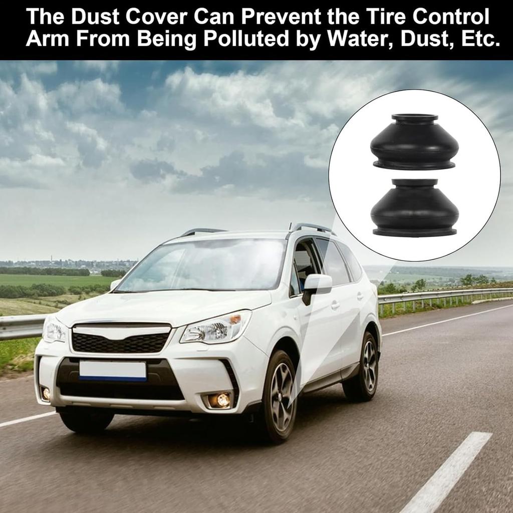 Gerinkoken Ball Joint 14 Pcs Universal Dust Boot Covers Dust Cover Boots Rubber Tie