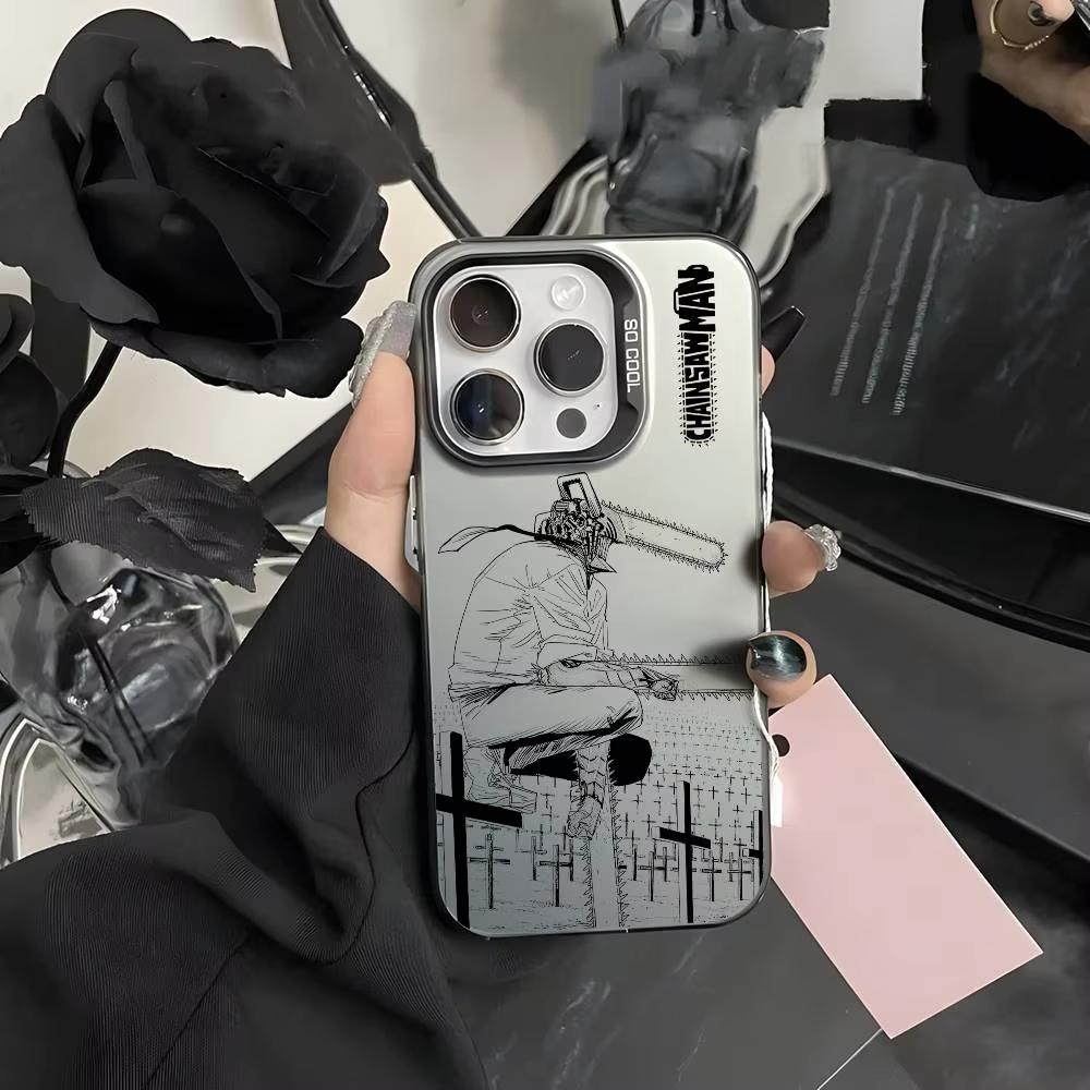 Anime Chainsaw Man Denji Phone Case For iPhone 17 Air 16 e 15 14 13 12 11 Pro Max Plus Mini SE 2020 2022