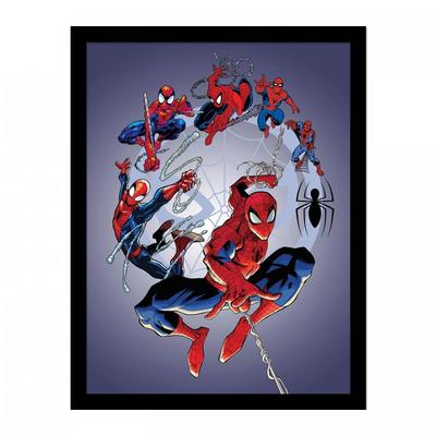 Apskritimu įrėmintas plakatas