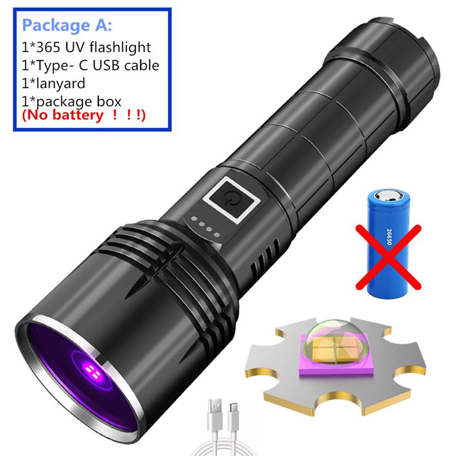 

365 нм УФ-фонарик Флуоресцентная лампа для обнаружения антигенных реагентов Woodruff Special Мощные идентификационные ультрафиолетовые фонари