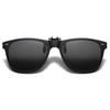 Mirror Flip Up Clip on Polarized Sunglasses Clips Pochromic Driving Fishing Eyewear Night Vision Lens Sun Glasses Clips