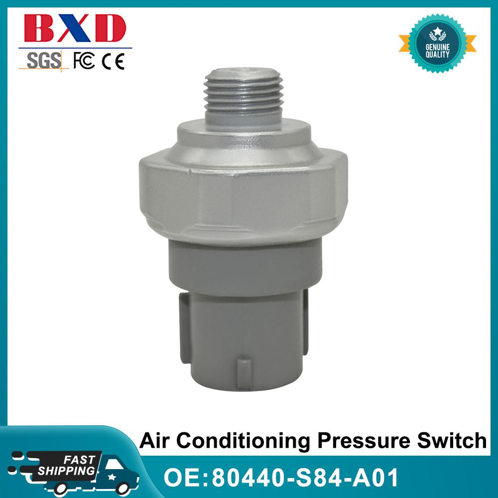 OEM 80440-S84-A01 80440 S84 A01 80440S84A01 Air Conditioning Pressure Switch Fits For Honda Accord 1994-2009 Civic 1994-2000 80440-S84-A01--1PCS