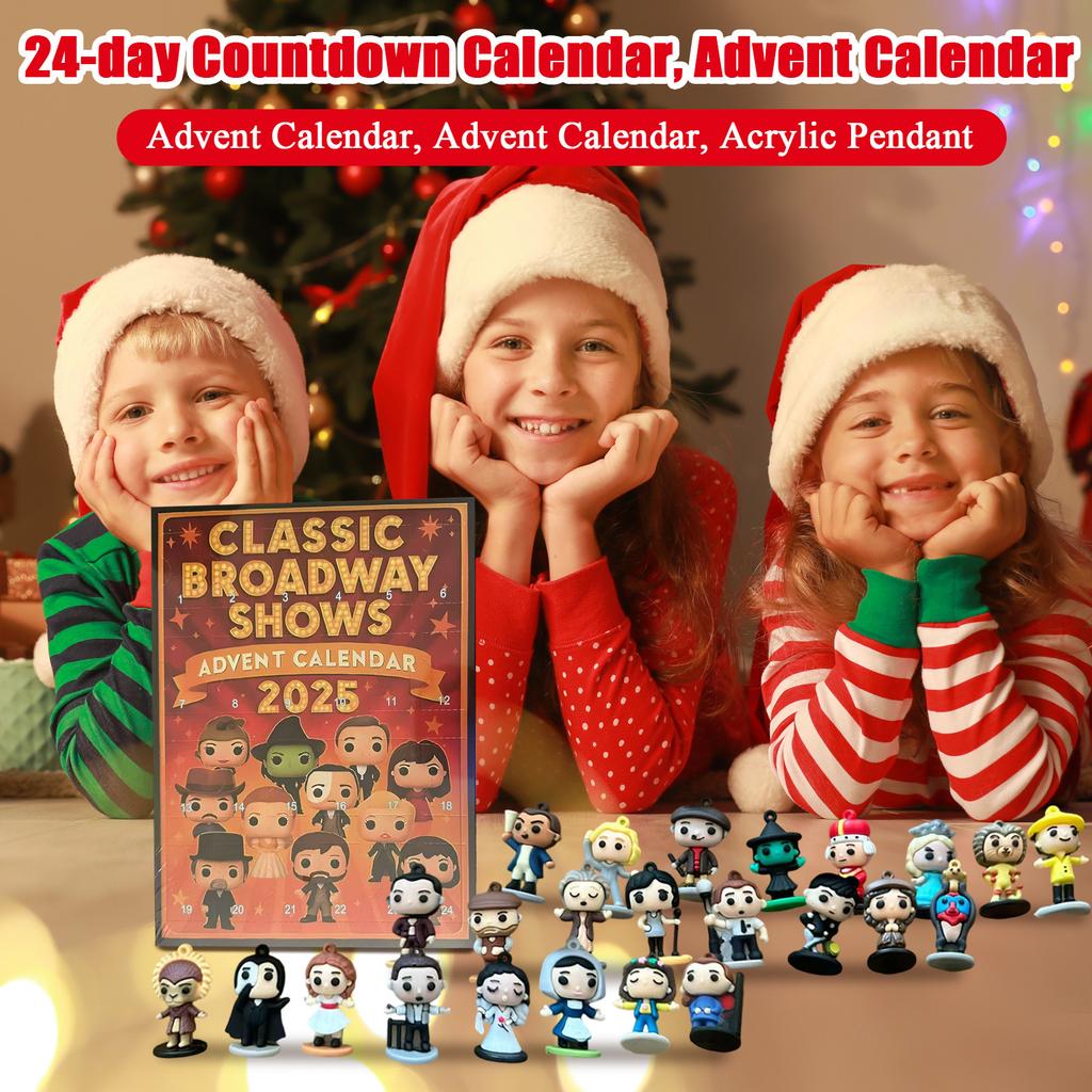 Advent Calendar, Advent Calendar, Acrylic Pendant