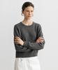 Beullaengkeulumumeon Raglan Crewneck Knit_Melange Charcoal
