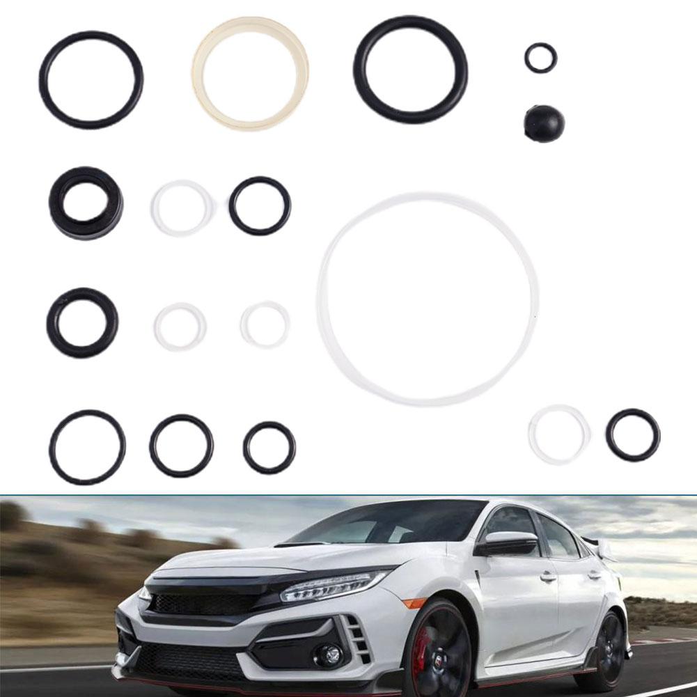 15pcs Small O-Ring Horizontal 3 Ton Jack Oil Seal Complete Set Repair Kit Oil Seal Jack Repair Parts Seal Rings