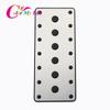 Color My Life Car Pedals for Toyota Fortuner 2015 - 2023 AT Gas Brake Pedal Dead Pedale Pad Protection Cover Stainless