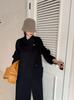 Stand Collar Belted Elegant Double-Sided Wool Coat - Women's Autumn/Winter 2025 Collection