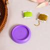 Suction Pin Cushion Durable Universal Paperclips Fittings for DIY Home Violet