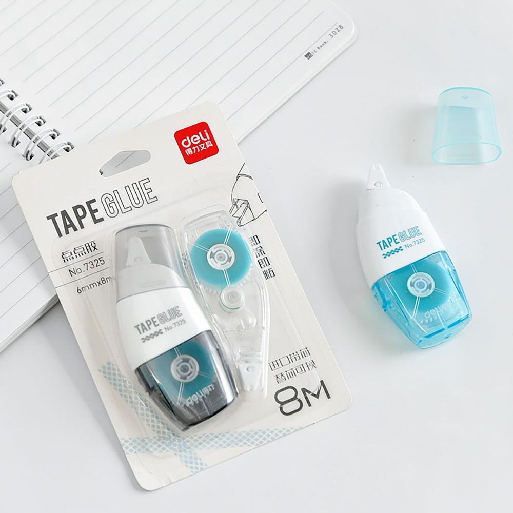 

1 шт. Двусторонняя клейкая лента прозрачная офисная школьные принадлежности канцелярские 6 мм x 8 м