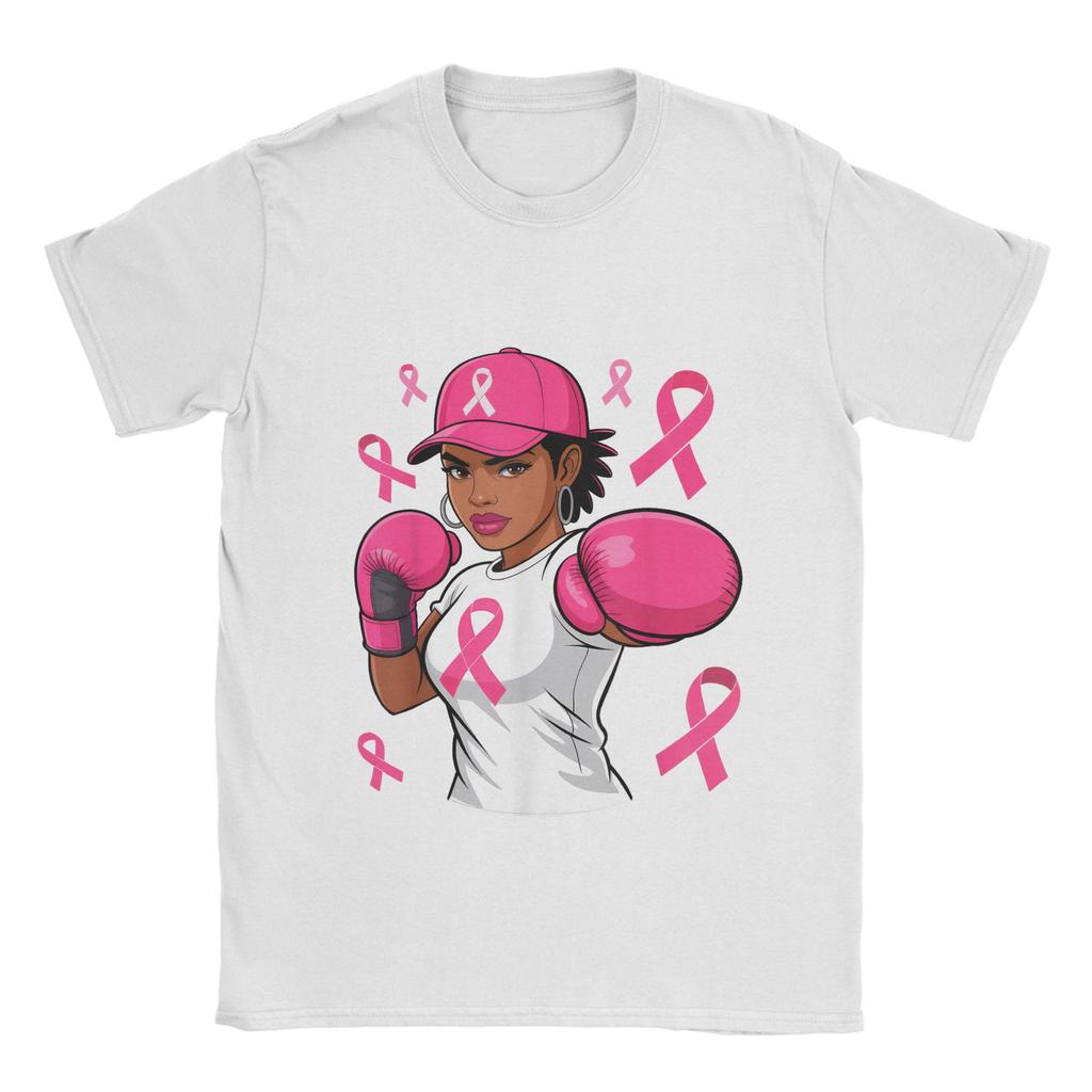 Fight Is Our Fight Breast Cancers  T Shirt Summer  Fashion T-Shirts Men Cotton O Neck Oversize Tees Short Sleeves Tops