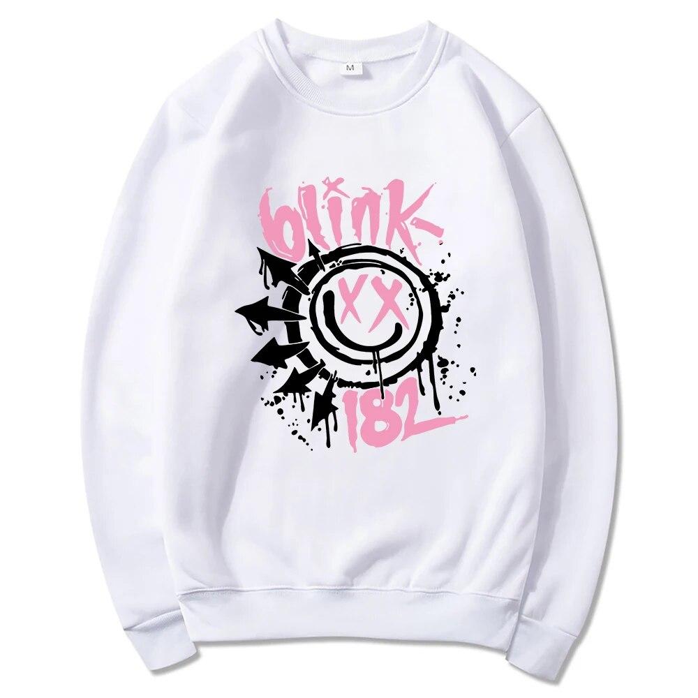 Blink 182 Hoodie Damen/Herren Ästhetische Harajuku Grafik Hoodies Unisex Herbst Winter Casual Vintage Pullover Sweatshirts Kleidung Unisex