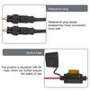 Motorcycle Heated Grips Cover 12V, Universally Handlebar,Temperature Adjustable 6 Gear,Waterproof Hand Heater Warmer