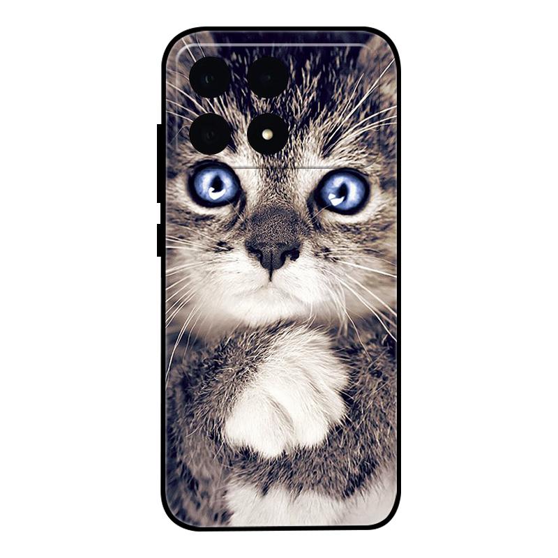 For Poco F8 Pro Case Soft Silicone Painted Shockproof Back Cases For Xiaomi Poco F8 Pro pocoF8 Pro Cover TPU Coques Cute Cartoon