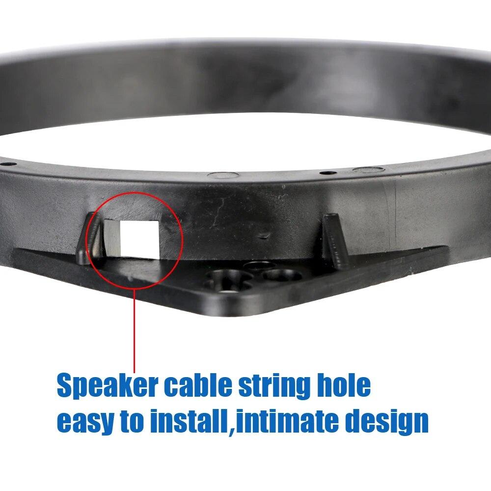Solid Horn Pad Universal Speaker Adapter Bracket for TOYOTA NISSAN Horn Washer Adapter Plastic 2 Pcs Special Speaker Mount Mat