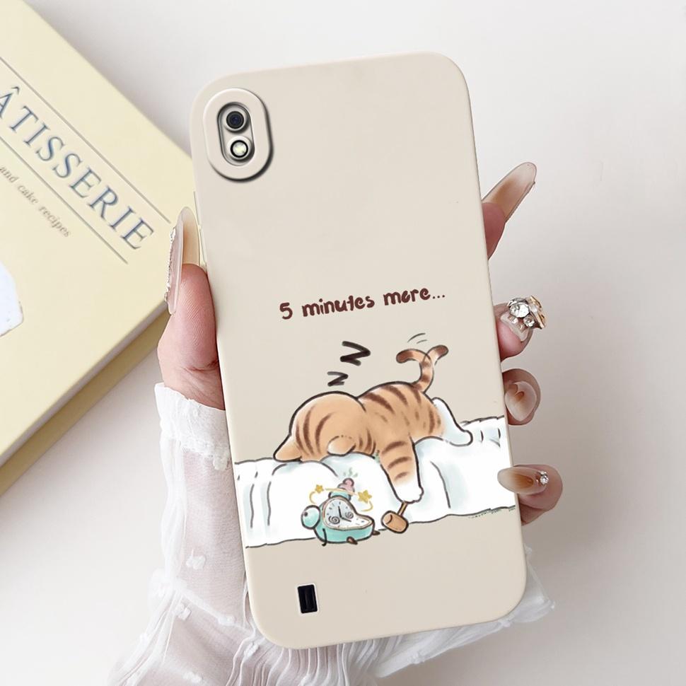 Schutzhülle für Samsung Galaxy A10 Hülle Niedlicher Hase Weiches Silikon Funda für Samsung A10 A105F A105G GalaxyA10 Handygehäuse
