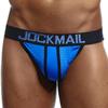 Jockstraps JOCKMAIL Fashion Low-Rise Contrasting Breathable Mesh Fabric Men's Thong Underwear