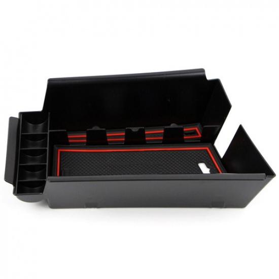 Armrest Storage Box Holder for BMW X1 2016 2017 2018 Central Console Glove Tray