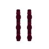 2/3/4pcs Braided Hair Clips Small Fragrant Hair Clip Shredded Hair Bangs Clip Forehead Flock Braided HairClip Accessory