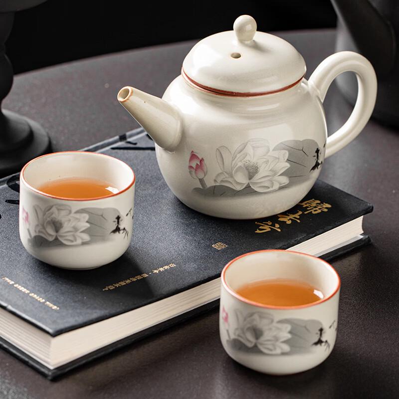 Nordic Ru Kiln Ceramic Kung Fu Tea Set