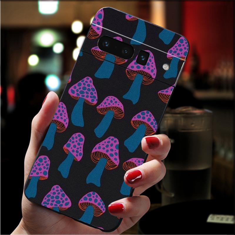Etui na telefon do Google Pixel 10 9 Pro XL 9A 8 7 6 Pro Pixel 8A 7A 6A Pixel 8 7 6 5 Etui z grzybami
