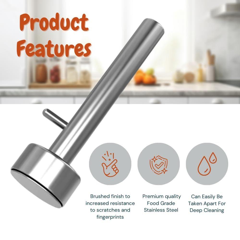 Stainless Steel Falafel Scoop Maker Non-Stick Brushed Finish Meatball Mold Dishwasher-Safe Kitchen Tool Kitchen Supplies