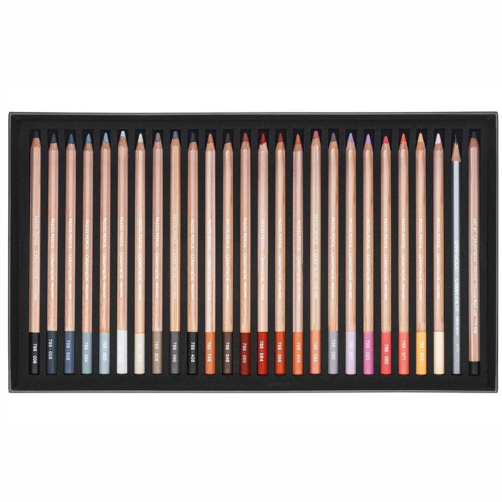 Karan Dash Pastel Pencil Set of 76 0788-376