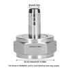 6 piece Chrome-Plated Brass Beer Line Connector G5/8 Thread Beer Brewing Equipment  Home Brewing
