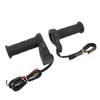 12V 22mm Motorcycle Heated Handlebar with Voltage Display USB Output Adjustable High Low Temp