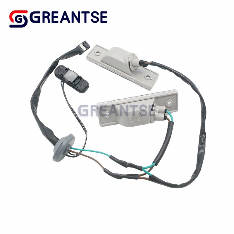 95961097 Car License Plate Light Lamp Trunk Release Switch Tailgate Lid Button For Chevrolet Chevy Cruze Orlando Car Accessories