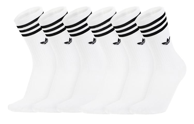 Adidas Originals Basketball Socks All Unisex White Couple s S21489 3942