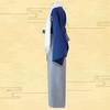 LanBuff Unisex Samurai Costume, Horseback Riding Hakama, Japanese Dance, Kimono, Cosplay Costume, Kendo, Kyudo, Iaido, Practice Wear, Top and Bottom S