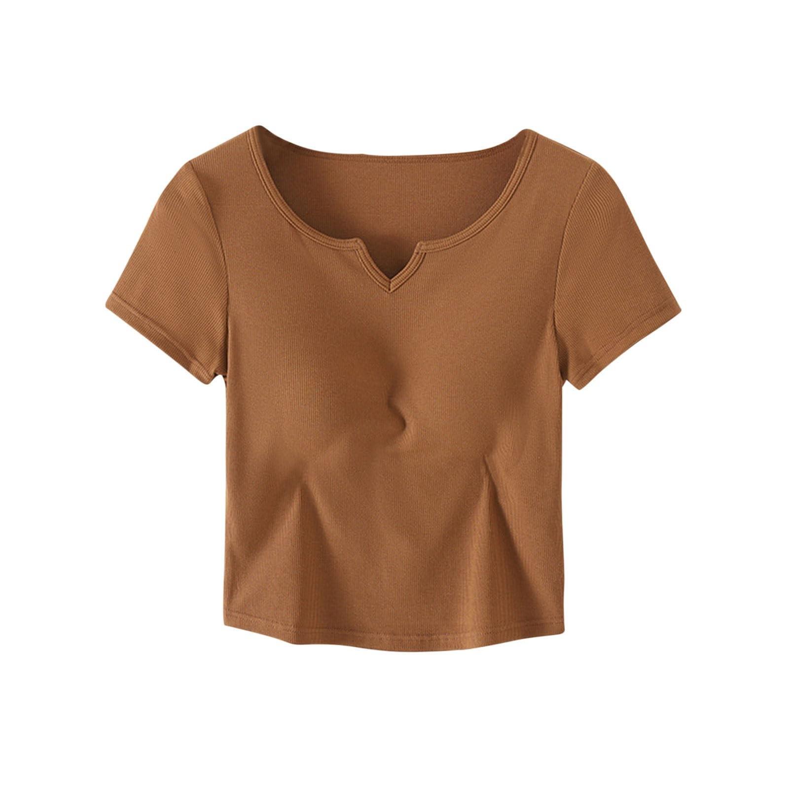 

Women s Solid Color Padded Summer Vest With Shoulder Slim Fit Bottoming Sleeveless Vest L кавовий