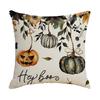 New Halloween Pillowcase Funny Pumpkin Ghost Horror Festival Party Cushion Sofa Pillow