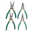 4Pcs Circlip Pliers Set Snap Ring Plier Mini Internal External Straight Bent 6inch