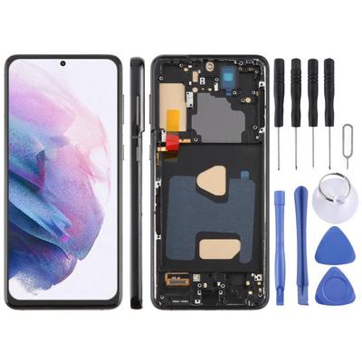 Für Samsung Galaxy S21+ SM-G996B 6,58 Zoll TFT LCD Bildschirm Digitizer Vollständige Baugruppe mit Rahmen, Unterstützt keine Fingerabdruckerkennung