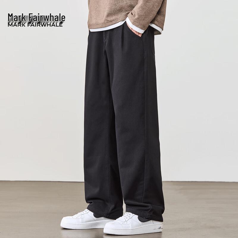 

Mark Fairwhale Men s Solid Casual Straight-Leg Pants 2XL