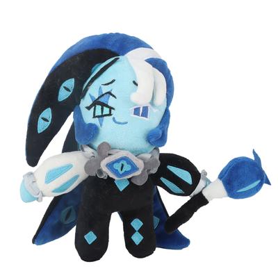 25cm/9.84in New Cookie Run Doll Kingdom Shadow Milk Cookie Anime Figure Plush Toys Cute Game Doll Kids Birthday Gift Home Decor