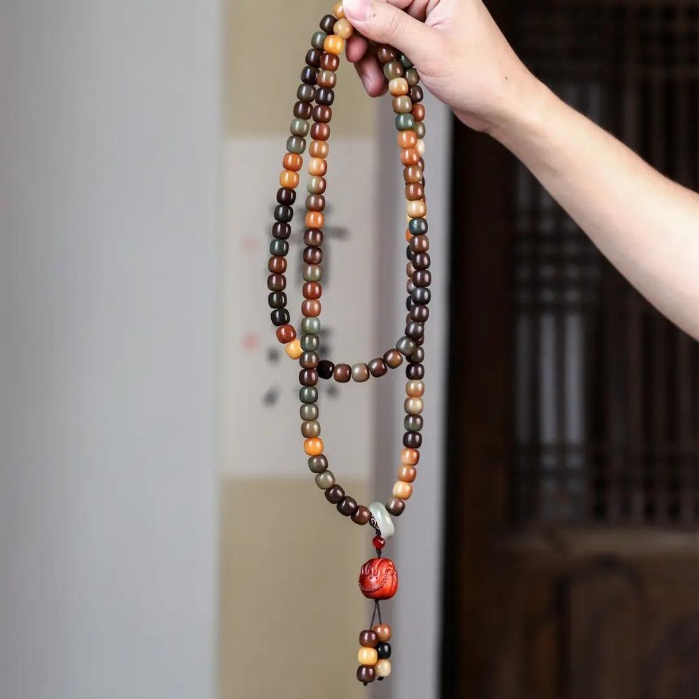 Schmuck Dunhuang Bodhi Armband Quaste Perlen Handheld Halskette Rosenkranzperlen Armbänder Geschenke