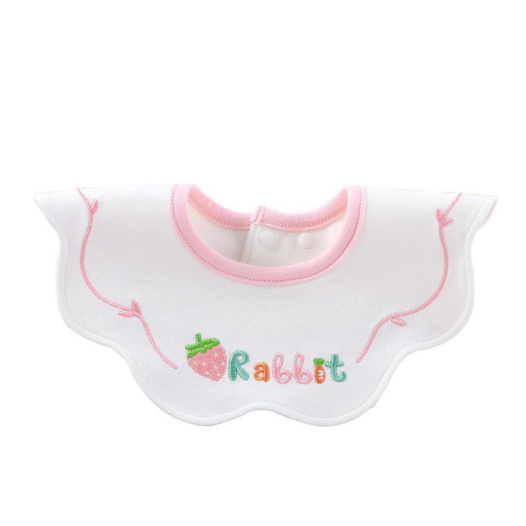 Breathable Cotton Baby Bibs: Waterproof and Absorbent for Newborns 0-1 Year