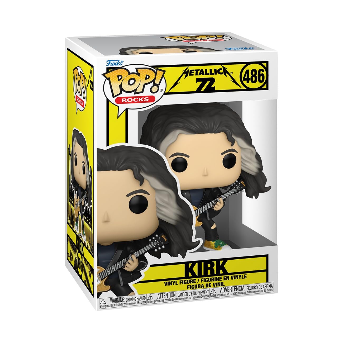 

Funko Metallica Kirk Season Collectible Vinyl Figure Gift Idea Official Product Toy for Kids Adults Music Fans Model Figure for Collectors and Display
