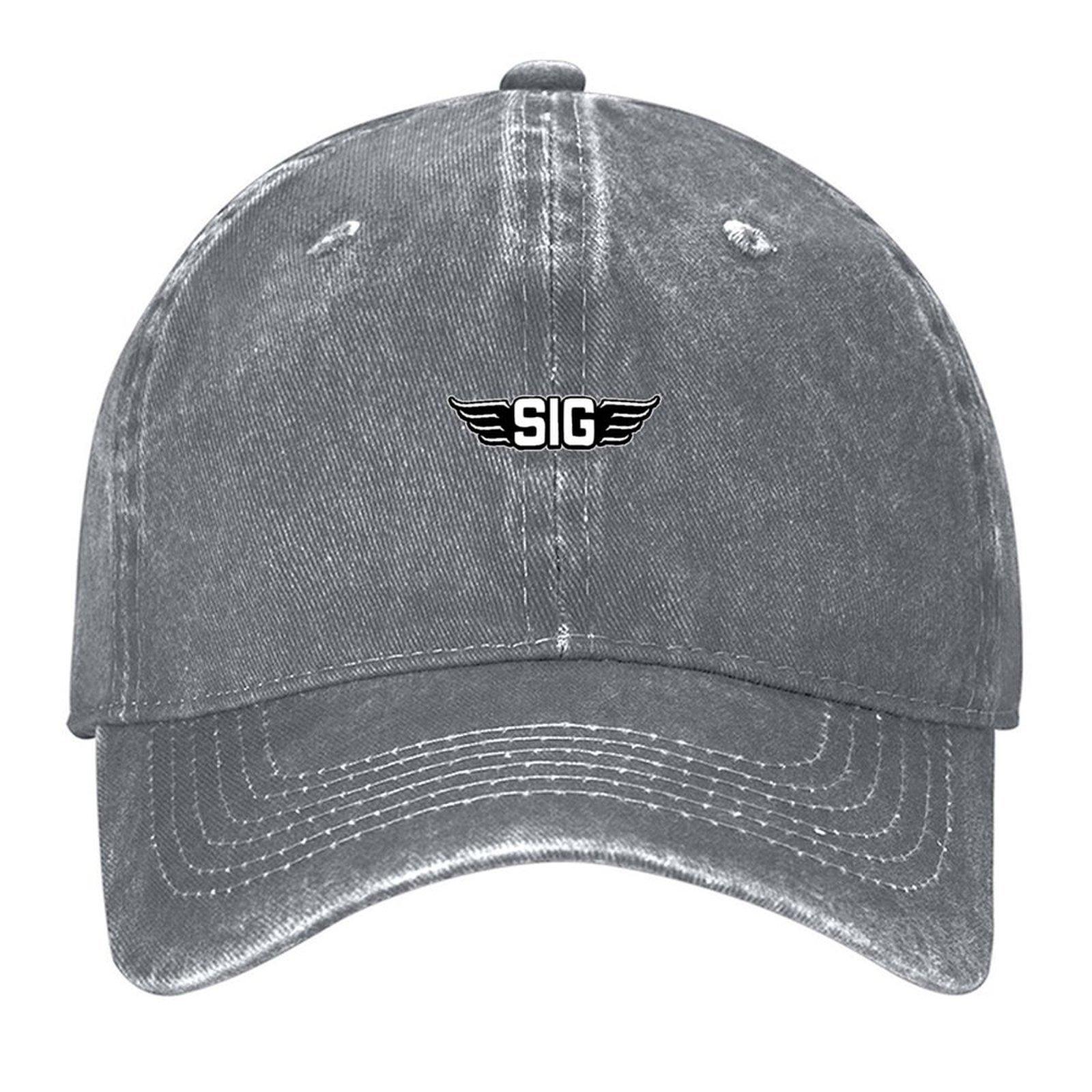 

2026 Bestselling SIG Logo Baseball Cap Fashion Beach Anime Hat Man For The Sun Uv Protection Solar Hat For Men Women s