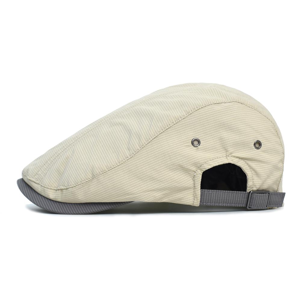 Spring Summer Quick Drying Newsboy Caps Men Woman Breathable Fashion Casual Beret Flat Ivy Cap Soft Solid Driving Peaked Cap