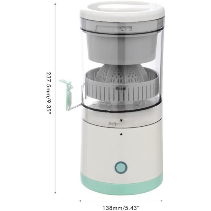 Presse-agrumes électrique - 123 - Rechargeable - Mains libres - Facile à nettoyer - Portable