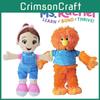 Adorable Ms Rachel Plush Doll Soft Toy For Girls Lovely Intelligent Cuddly Companion 30cm With Blue Overalls