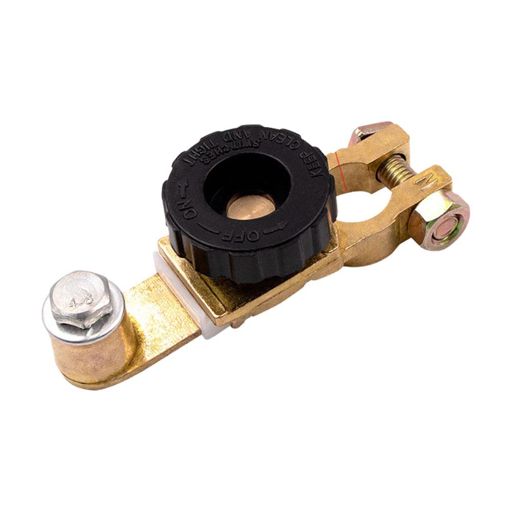 Terminal Link Battery Disconnect 12V Battery Cut Off Rotary Black Red Battery Isolator 17mm