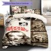 Sabrina Carpenter Bedding Quilt Set Quilt Cover Pillowcase Home Decoration Birthday Gift (1 * Duvet Cover + 2 * Pillowcase, Without Core)