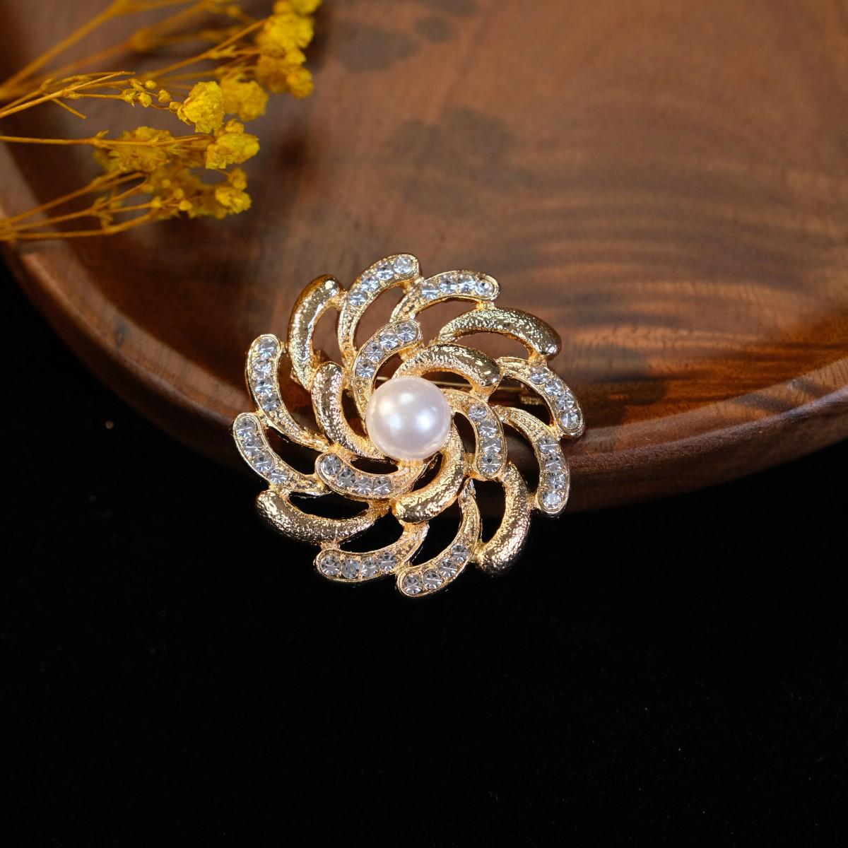 

Высококачественная брошь в стиле ретро, сохраняющая цвет: Противооткрывающаяся булавка для пальто, тренчей и костюмов